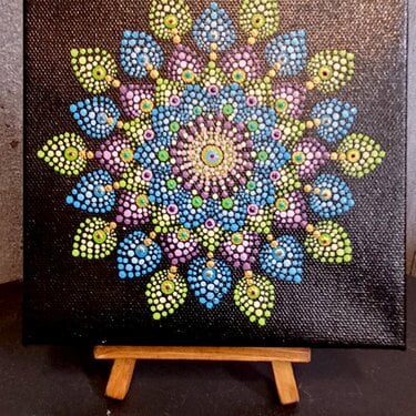 Dot Mandala Painting