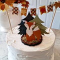 Fox Cake Topper