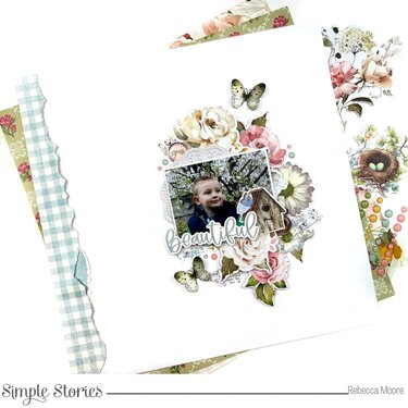 Beautiful - Simple Stories - Simple Vintage Spring Garden