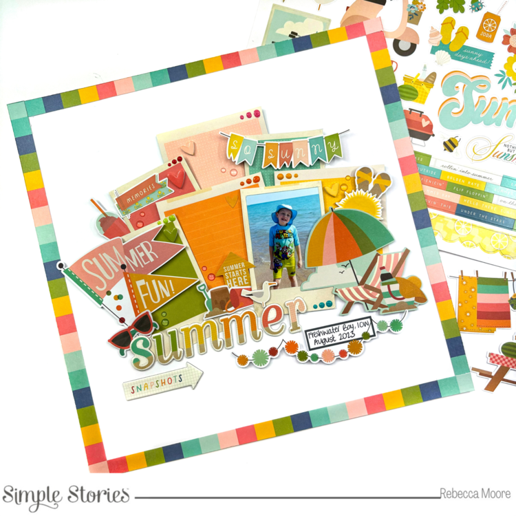 Summer Fun - Simple Stories - Summer Snapshots