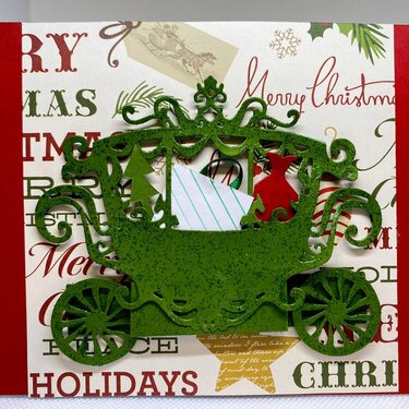 Christmas Carriage - Red