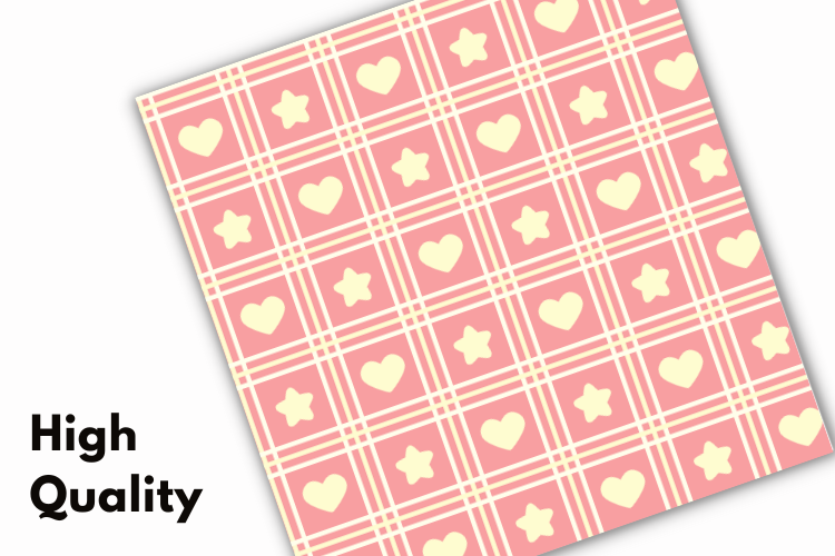 Cute Pink and Brown Plaid Digital Paper