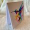 Rainbow Hummingbird 1 Tent Card