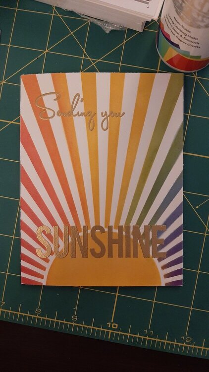 Sending sunshine card 2