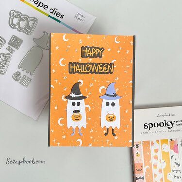 Happy Halloween Ghost Card