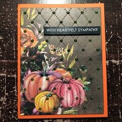 Fall Themed Sympathy Card