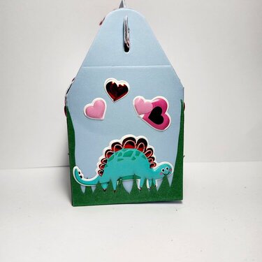 Dinosaur Valentine's Treat Box