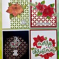 Poinsettia cards