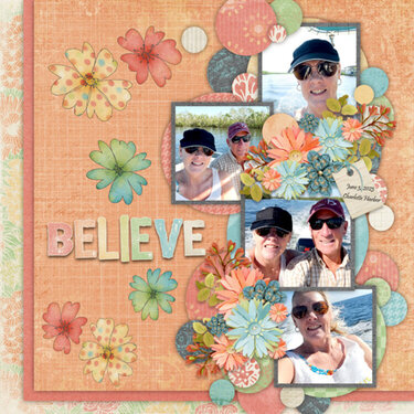 Believe-Kimeric, Template by Miss Fish