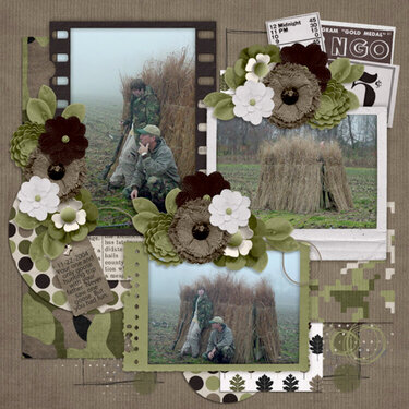 Camo Is My Favorite Color-Scrap N Pieces &amp;  All Year November Templates