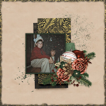 Christmas Glam-Connection Keeping Template by JConlon