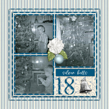 Countdown To Christmas Templates #18-Tinci Silver Bells Mini-JConlon 