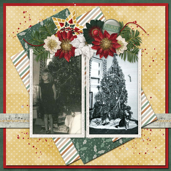 Forever Grateful Templates-ScrapbookCrazy Christmas Time Free with Purcahse-GingerBread Ladies 