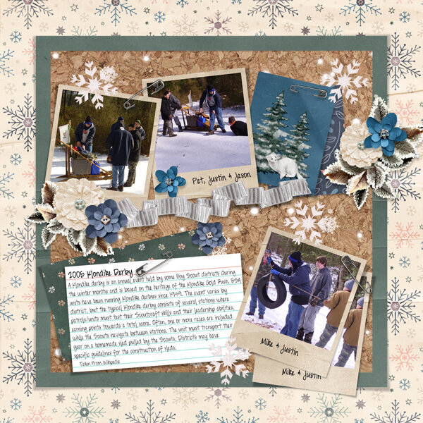 Icy Splendor with Pinned 1 temp #3-Aimee NOTE Corkboard is from Template not Kit https://store.gingerscraps.net/Icy-Splendor-Min