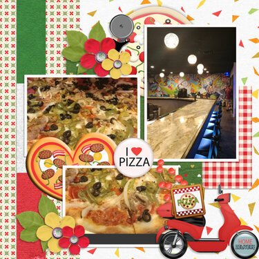 Let&#039;s Eat Pizza -ScrapbookCrazy 