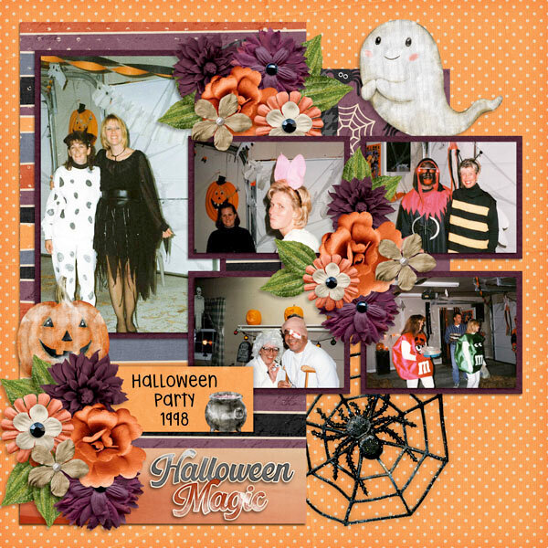 Monthly Mix Halloween Magic-GingerBread Ladies Temp by Tinci 