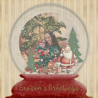 Seasons Greetings Temp #8 &amp; Vintage Christmas -The Cherry On Top 