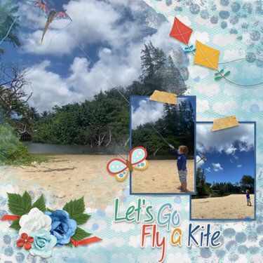 Simple Start Blends 1 Temp #3-Miss Fish Let&#039;s Go Fly A Kite-Aimee 