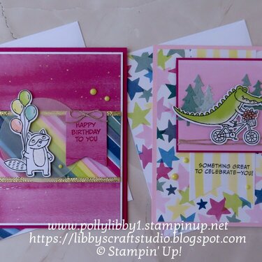 Birthday Cards for the May Creative Challenge Stampin&#039; Up!