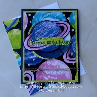 Stargazing Birthday Card