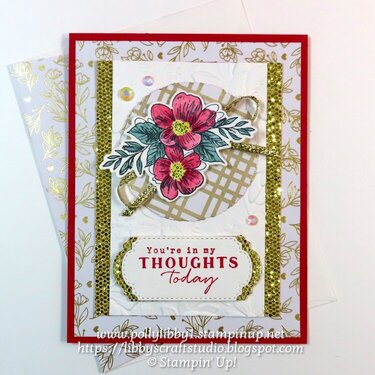 In My Thoughts Dazzle Card