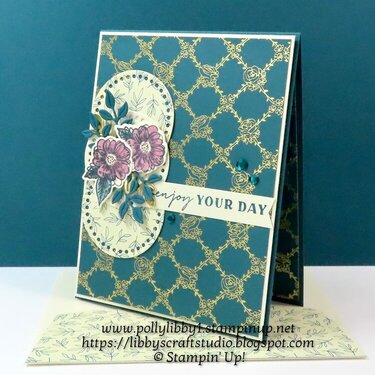 Enjoy Your Day Floral Card