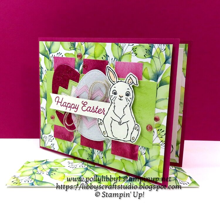Shimmery Easter Eggs Card