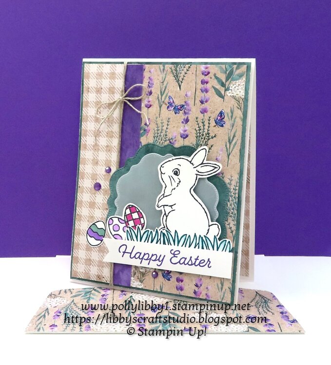 Perennial Lavender Easter Card