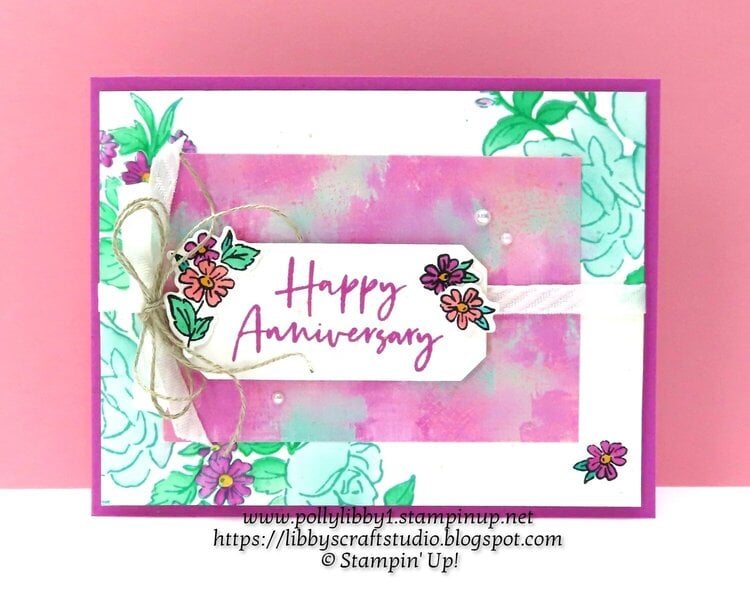 Layers of Beauty Anniversary Card