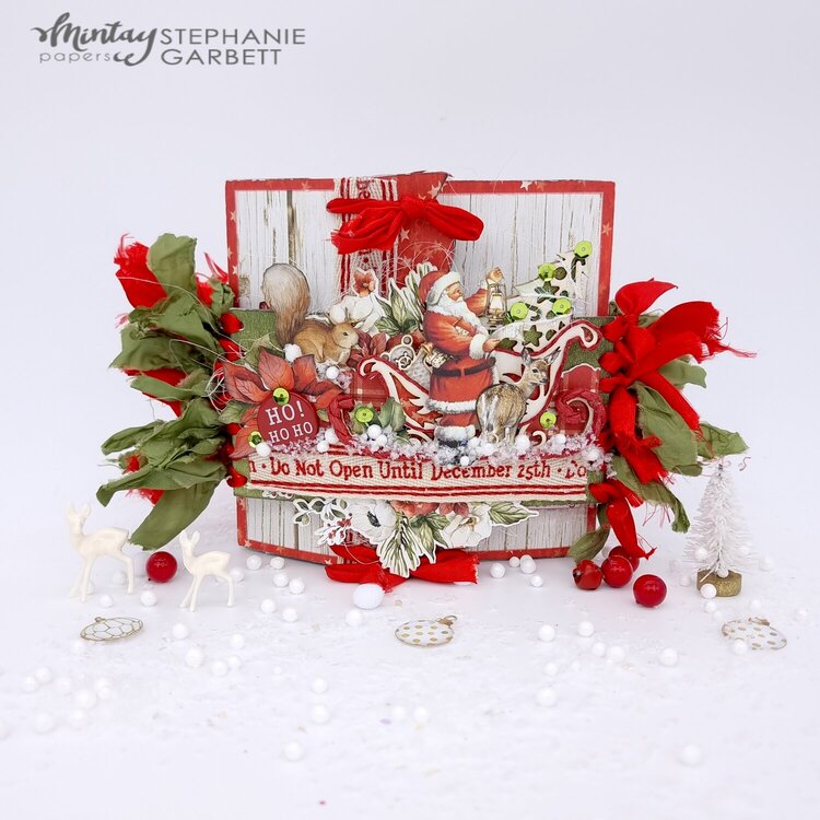 Mintay Papers White Christmas card