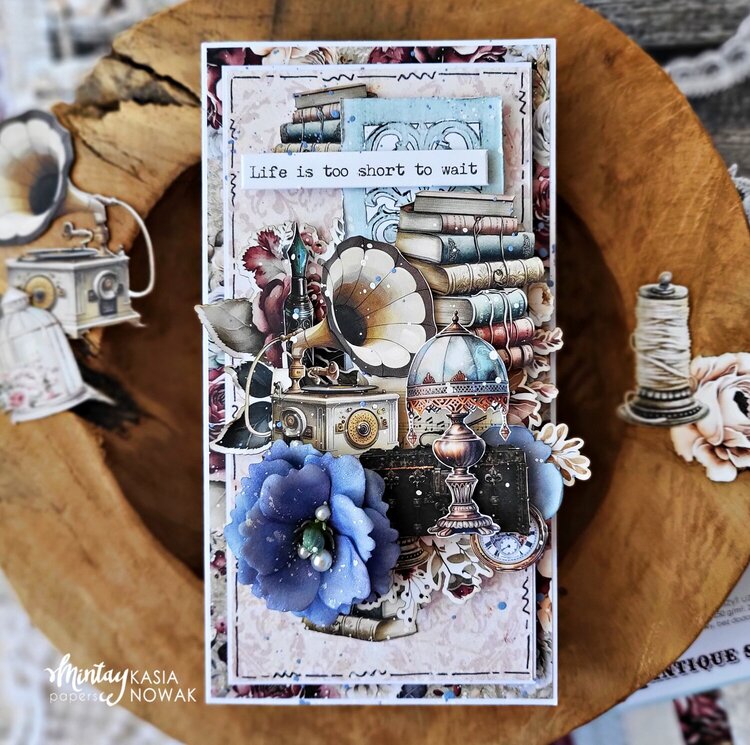Cards witj &quot;Antique shop&quot; collection by Katarzyna Nowak