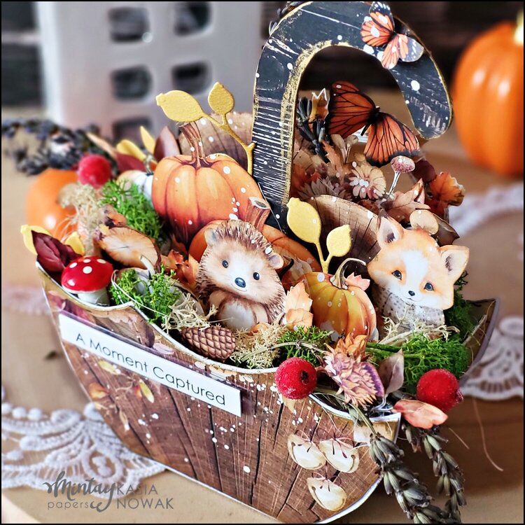Fall decor with Autumn Book and &quot;Fall festival&quot; collection by Katarzyna Nowak