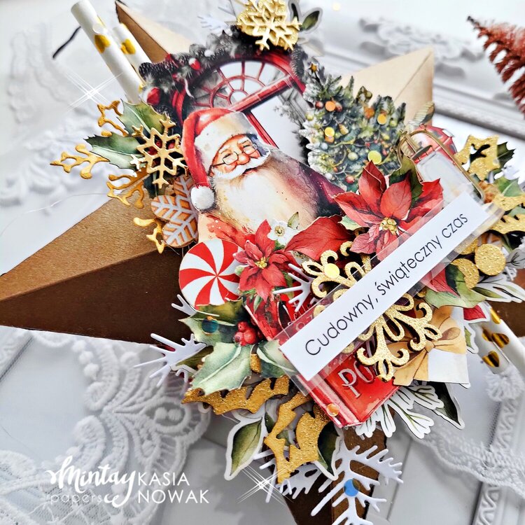 Christmas decor with Christmas Books and Chippies by Katarzyna Nowak