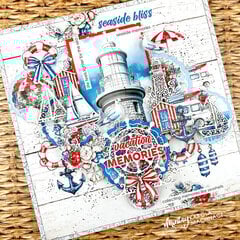 Layout with Riviera Moment collection by Karola Machnacz