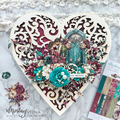 Decor with "Bohemian wedding" collection and Chippies heart by Veena Chowdhry