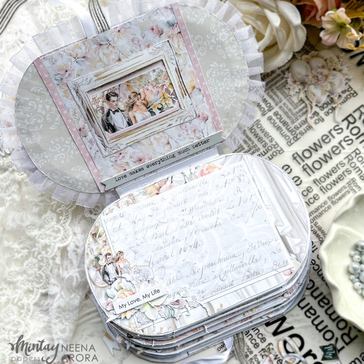 Wedding album with &quot;Always &amp; Forever&quot; collection by Neena Arora