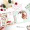 Mini album with "White christmas" collection by Valeska Guimaraes