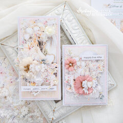 Cards with "Always & Forever" and Decorative Vellum by Agnieszka Btkowska