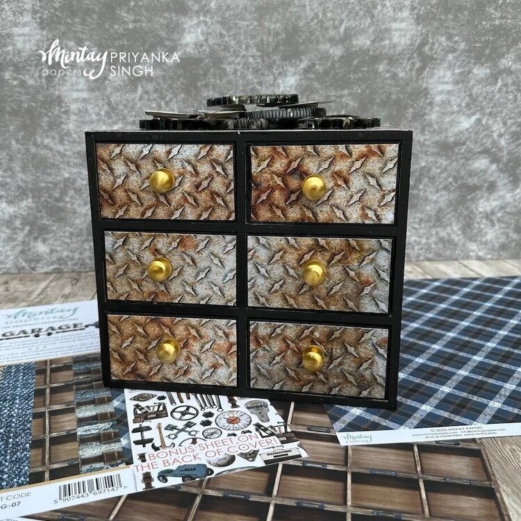 Desk organizer with &quot;Garage&quot; collection by Priyanka Singh