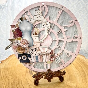 Clock mini album with "Her story" collection by Shannon Allor