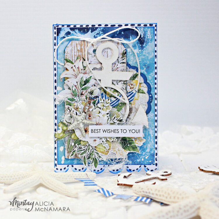 Cards with &quot;Mediterranean heaven&quot; line by Alicia McNamara