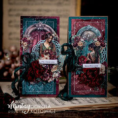 Cards with "Bohemian wedding" collection by Dorota Kotowicz