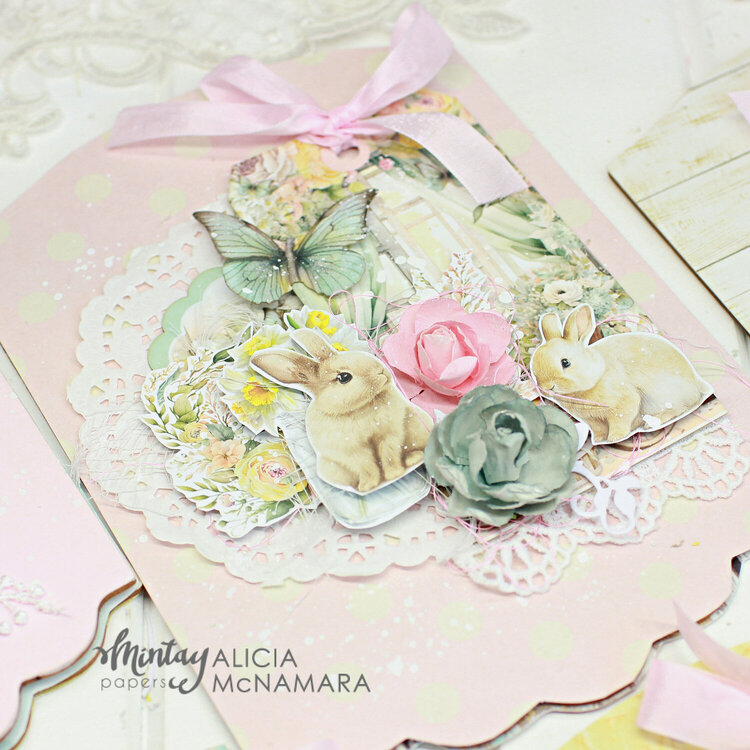 Mini album with &quot;Spring is here&quot; collection by Alicia McNamara
