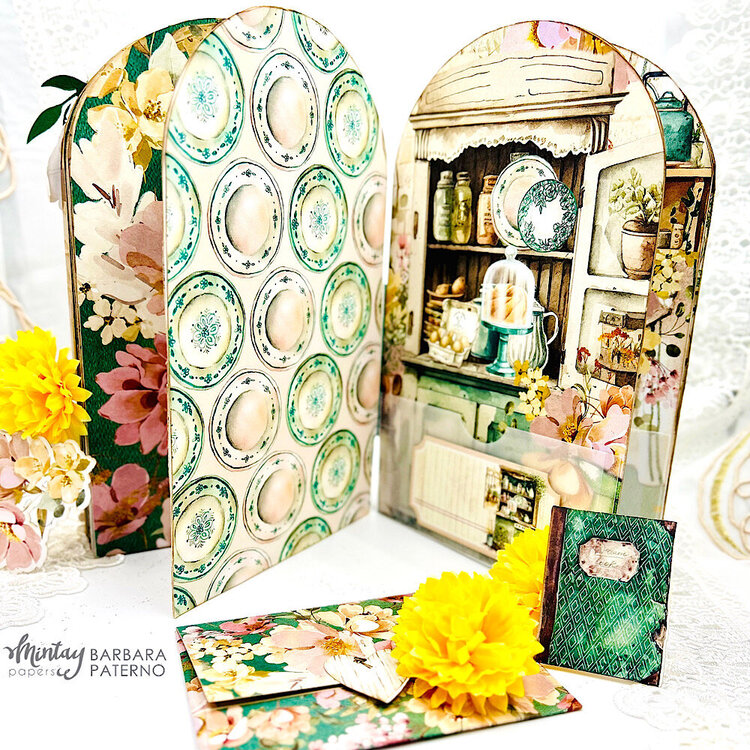 Album with &quot;Nana&#039;s kitchen&quot; collection and Chippies by Barbara Paterno