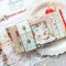 Mini album with "White christmas" collection by Dominika Panicka Sionek