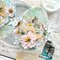 Egg shaped decors with "Spring is here" line and Kreativa products by Dominika Panicka - Sionek