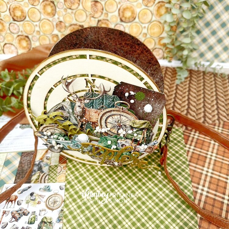 Purse with &quot;the great outdoors&quot; collection and Chippies by Priyanka Singh