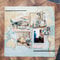 Travel layout with Traveller, Bon Voyage and Photographer collection by Agnieszka Btkowska