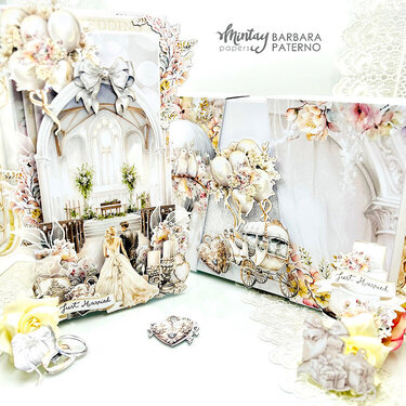 Card and a box with "Always & Forever" collection and Decorative Vellum by Barbara Paterno