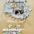 Layout with "Rustic charms" collection by Nicole Santos